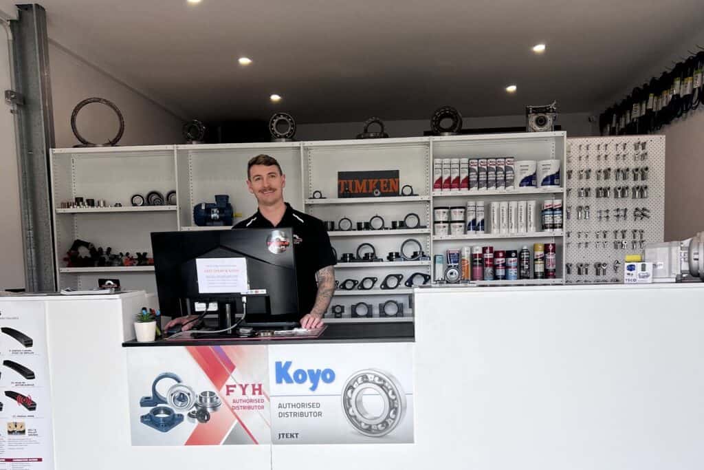 The parts counter at Torque Tech in Port Macquarie
